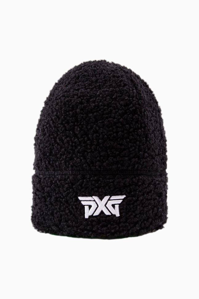 KNIT FLEECE BEANIE